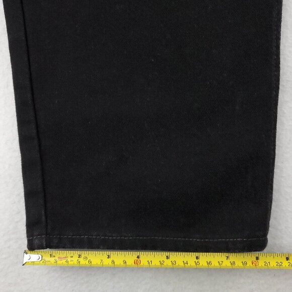 Levi's 560 Jeans Vintage Comfort Fit USA Black Denim Y2K Men "42x38" Real 44x38 - Picture 9 of 12